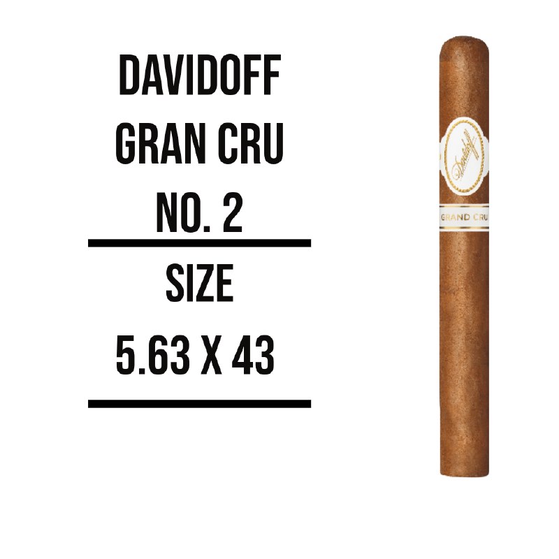 Davidoff Gran Cru No. 2 S - Buy Premium Cigars Online From 2 Guys